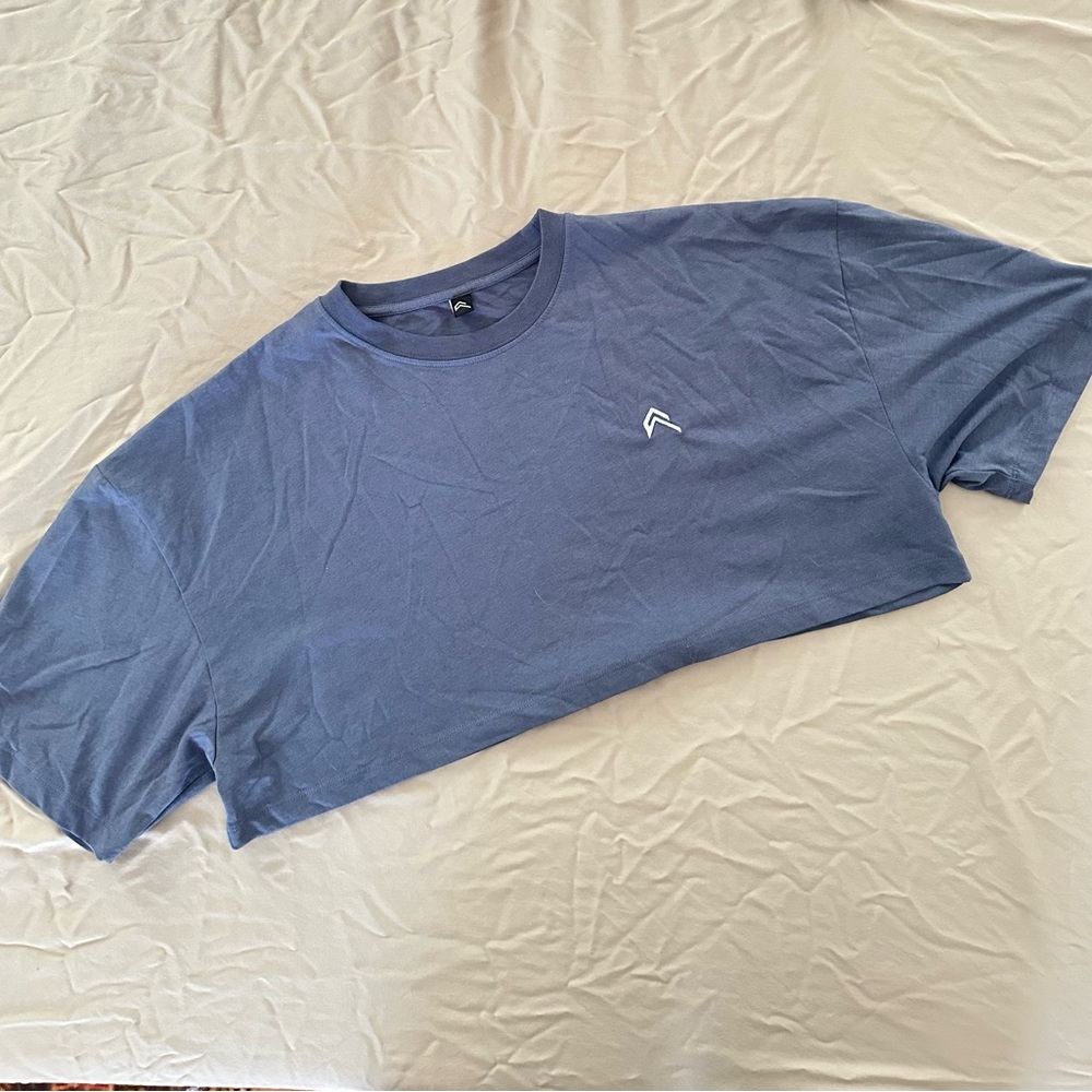 Oner Active Blue  Cropped Short Sleeve Tee
